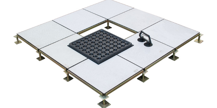 Structure of anti-static raised floor