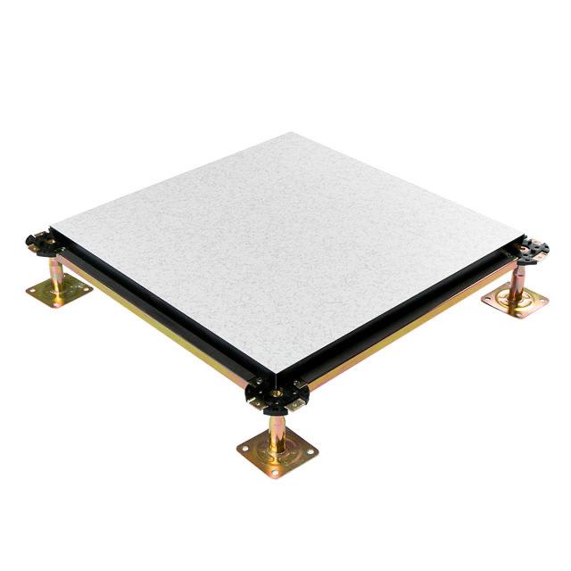 Calcium sulfate anti-static floor